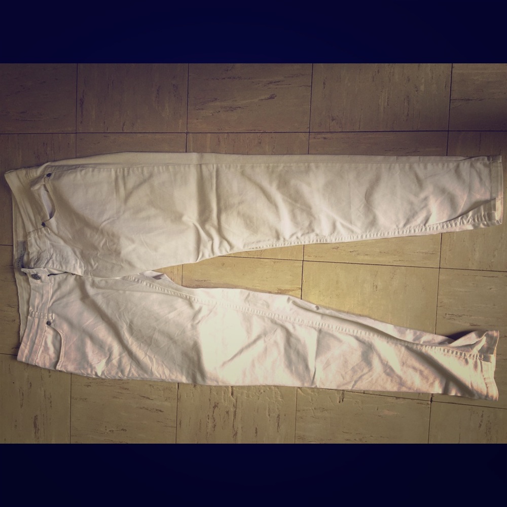 White jeans